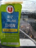 Riz & salade thon oeuf crudité