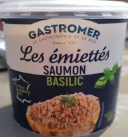Les émiettés Saumon basilic