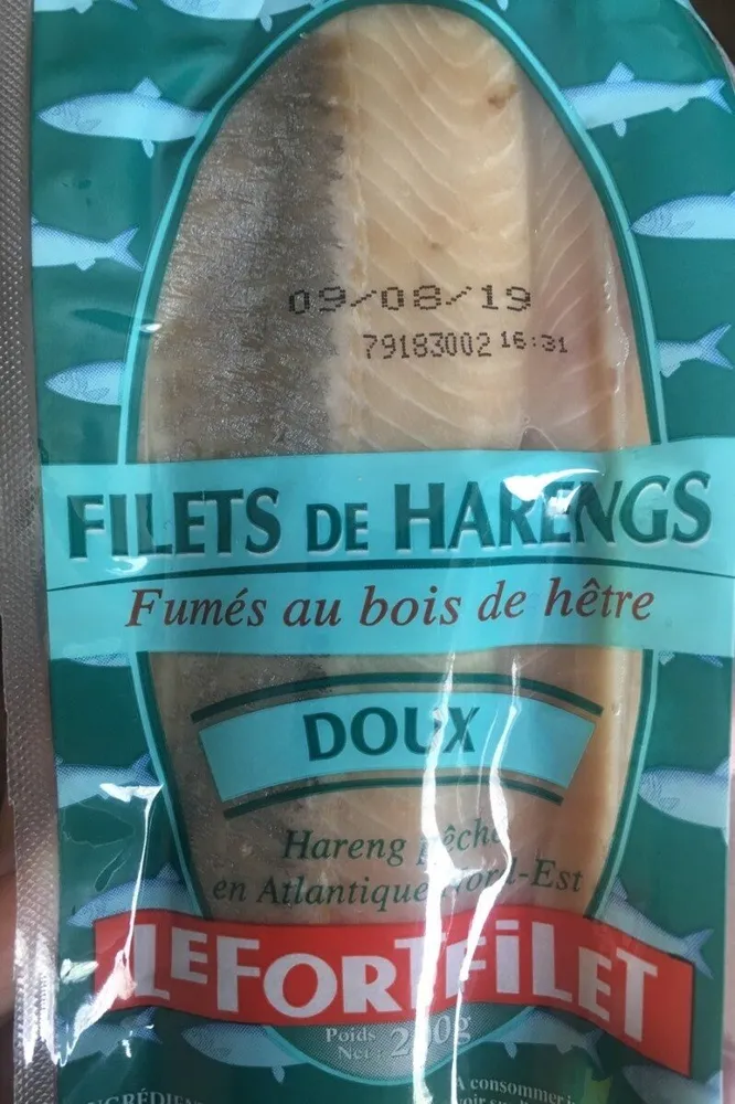 Filets de harengs doux