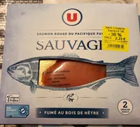 Saumon rouge du Pacifisue fumé