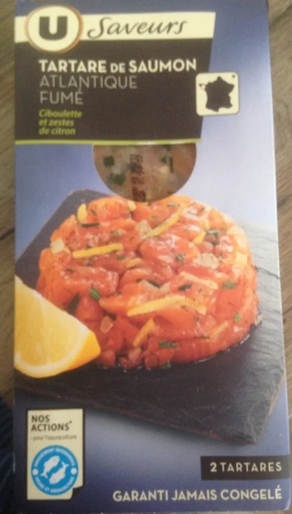 Tartare de saumon