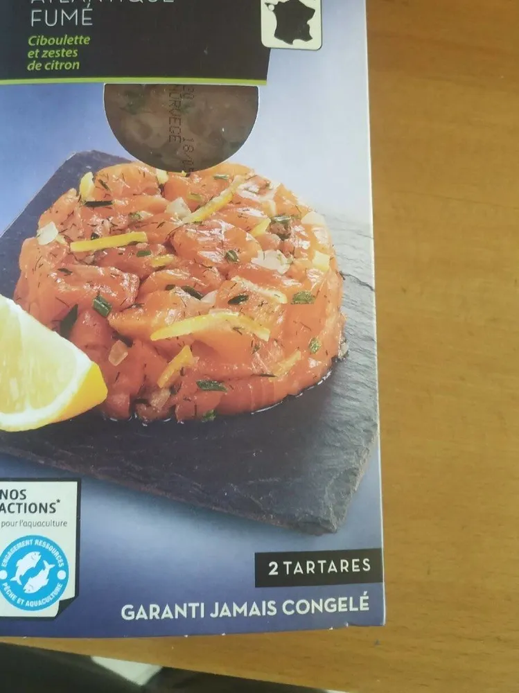 Tartare de saumon