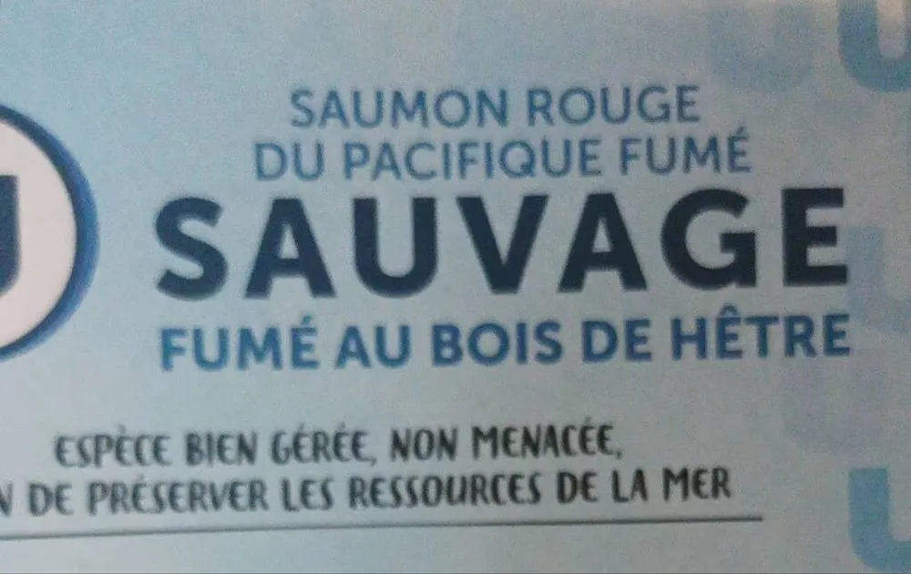 Saumon sauvage fumé au bois de hêtre