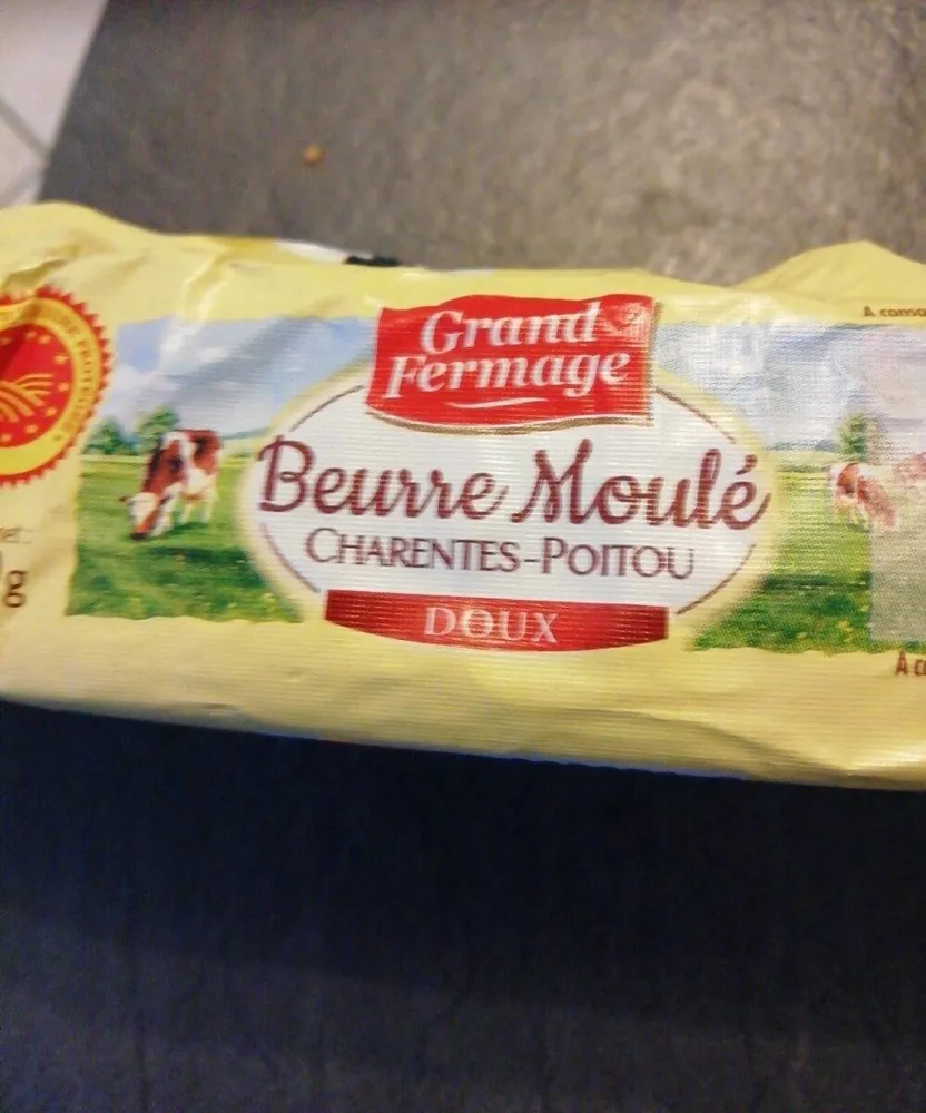 Beurre moulé Charente poitoux doux