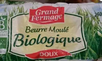 Beurre moulé biologique doux
