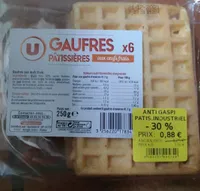 Gaufres pâtissières