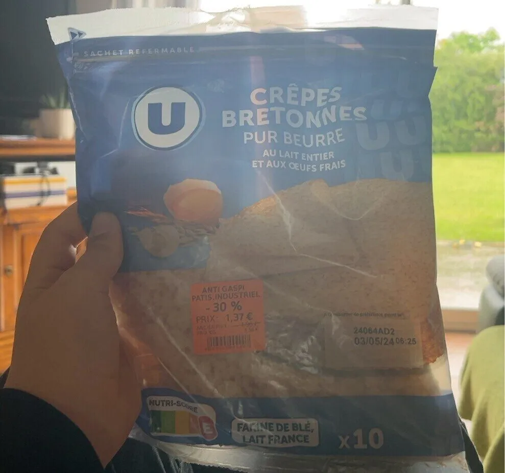 Crêpes bretonnes