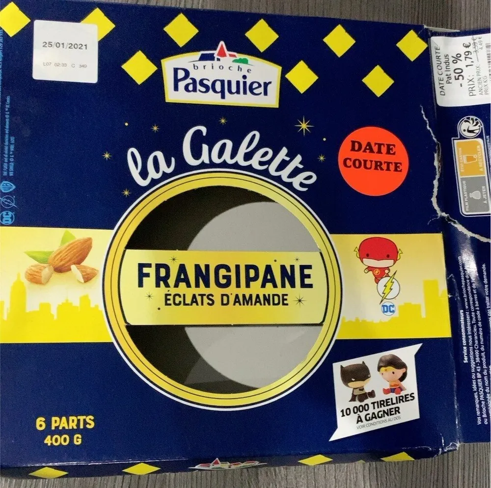 Galette a la frangipane