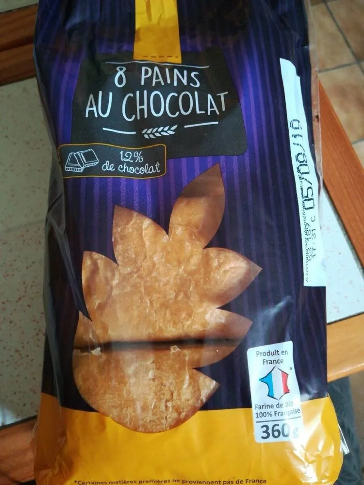 8 pains au chocolat