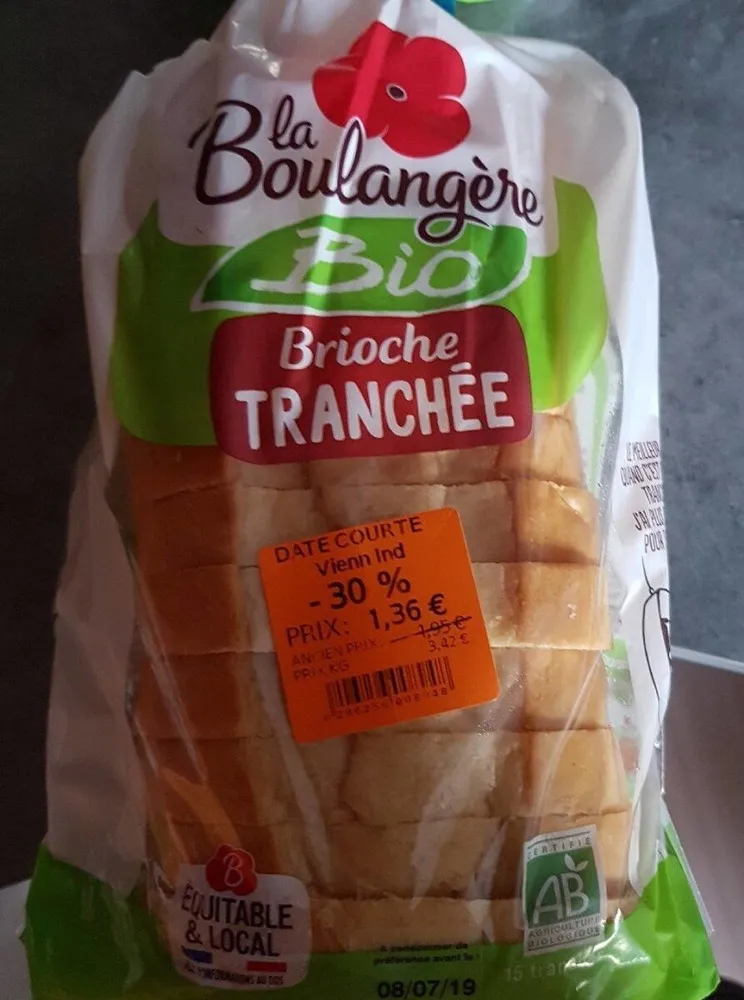 Brioche TRANCHÉE
