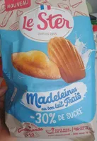 Madeleines au bon lait frais