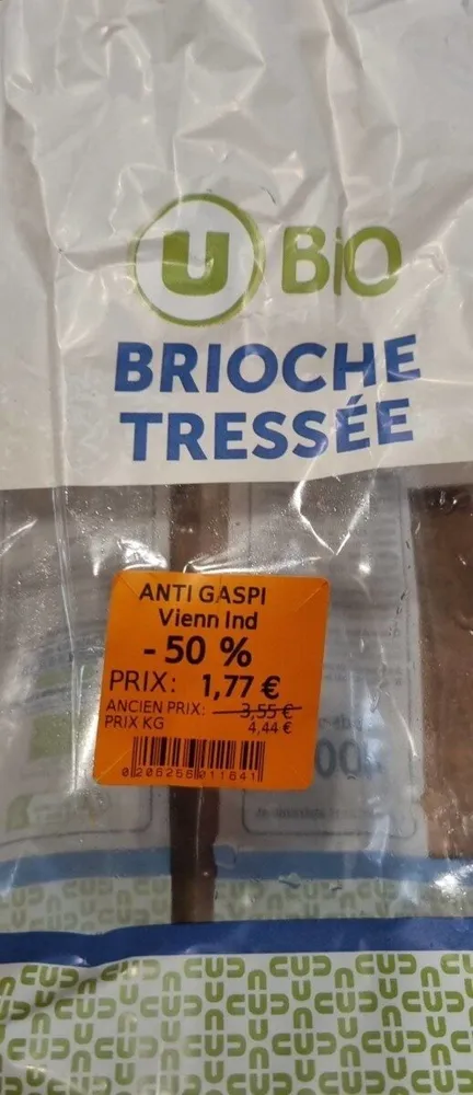 Brioche tressée