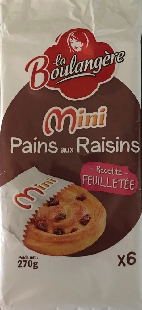 Mini pains aux raisins