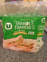 Grandes tranches pain de mie aux cereales
