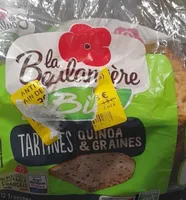 Tartines quinoa et graines