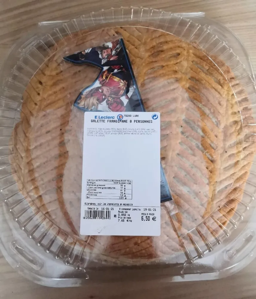 Galette frangipane