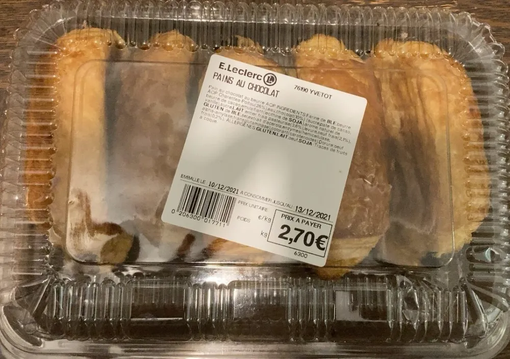 Pains au chocolat