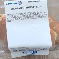 Croissant pur beurre x2