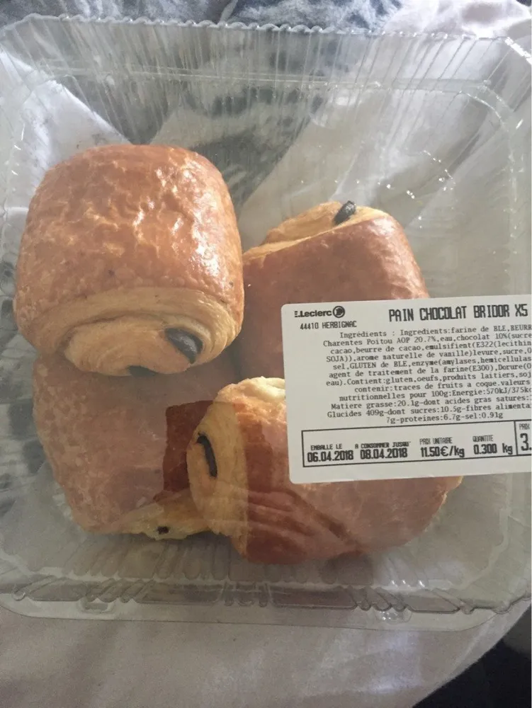 Pain chocolat Bridor
