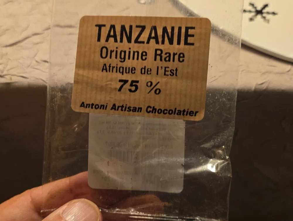 Chocolat noir tanzanie