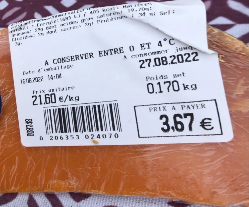 Mimolette extra vielle