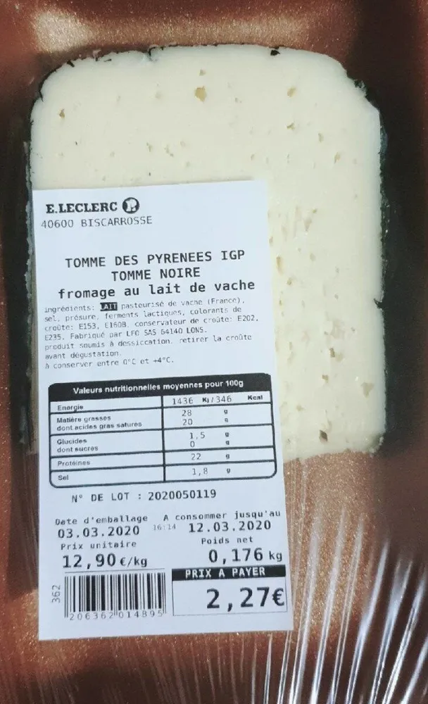 Tomme des Pyrénées