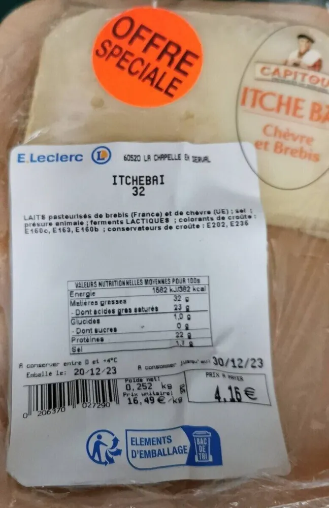 Fromage itche bai