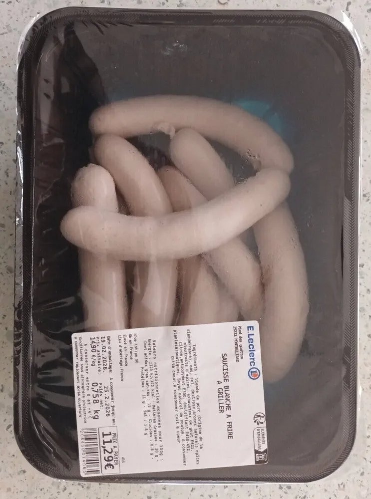 Saucisse blanche