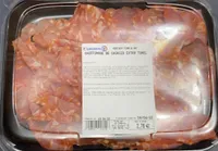 Chiffonade de chorizo extra tunel