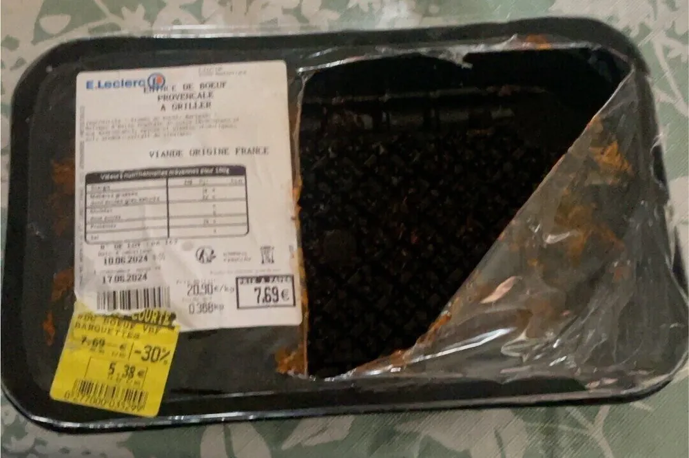 Émincé de boeuf provençal a griller