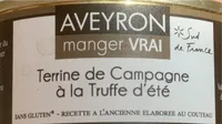 Terrine de campagne à la truffe d’été