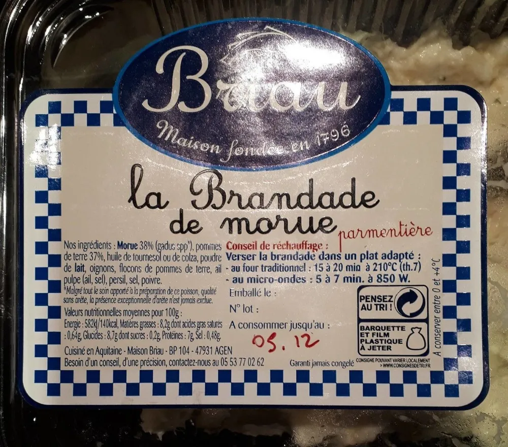 Brandade de morue