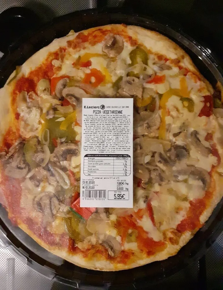 Pizza végétarienne