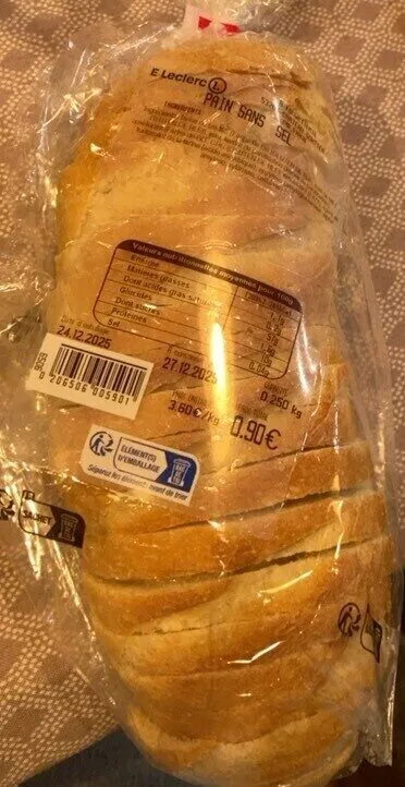 Pain san sel