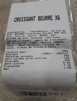 Croissant beurre