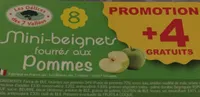 Mini-beignets fourrés aux pommes