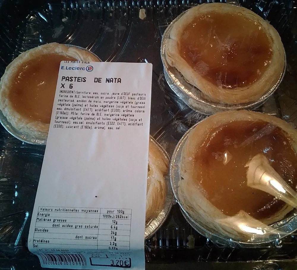 Pastels de nata