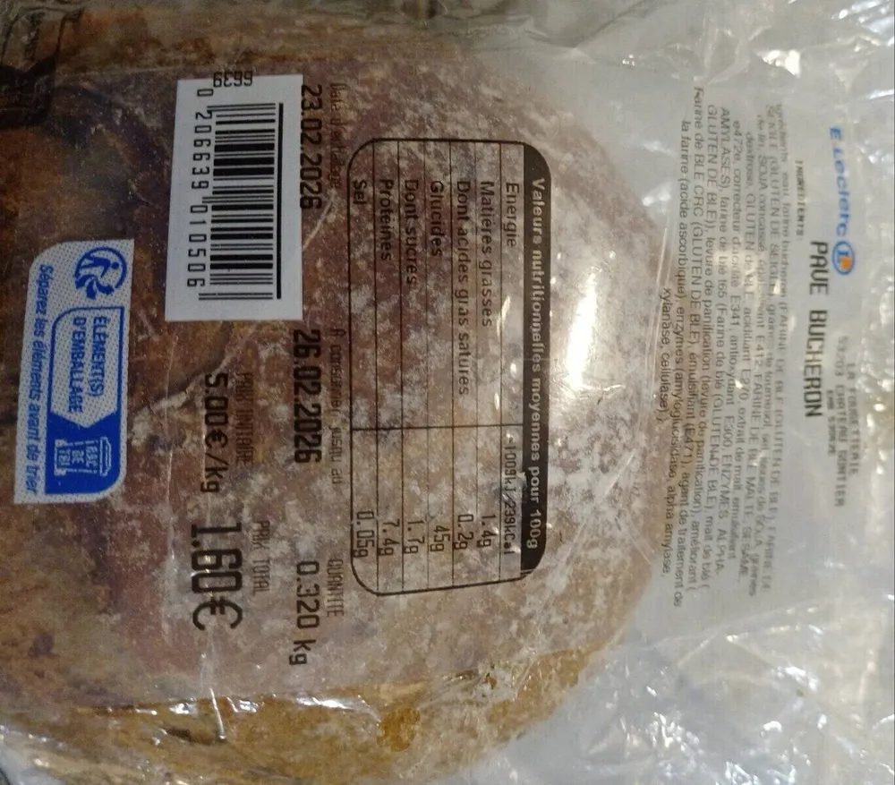 Pavé Bûcheron