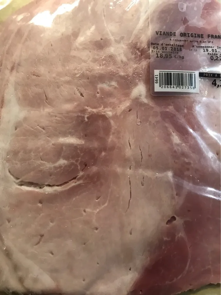 Jambon blanc