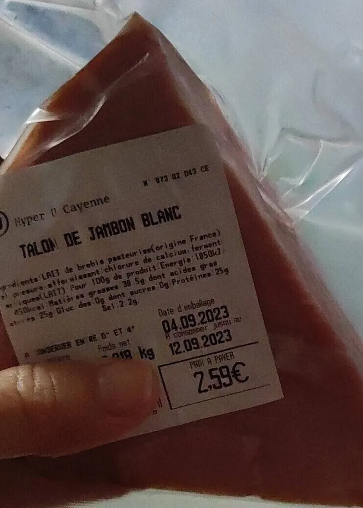Talon de jambon