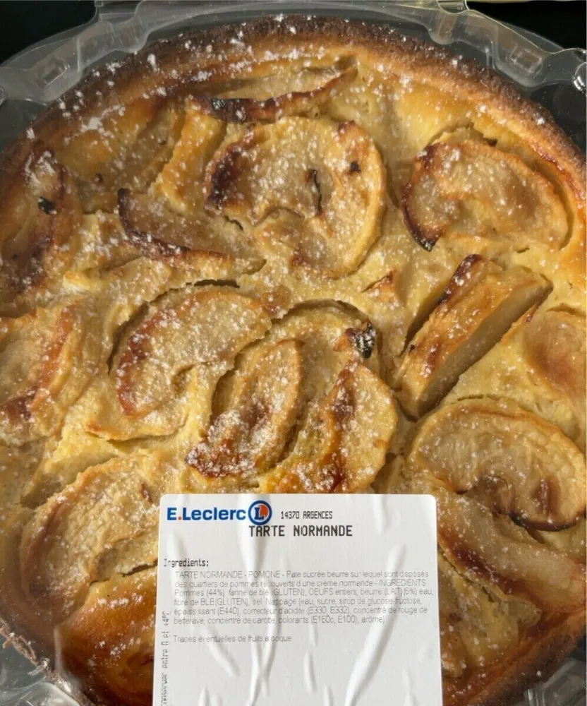Tarte normande