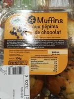 4 muffins aux chocolats