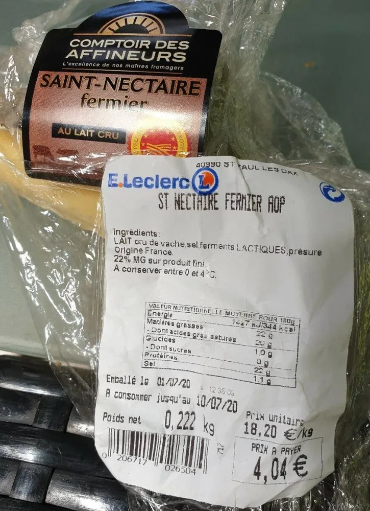 Saint Nectaire fermier