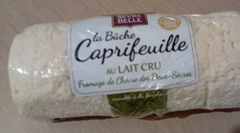 La bûche Caprifeuille au lait cru