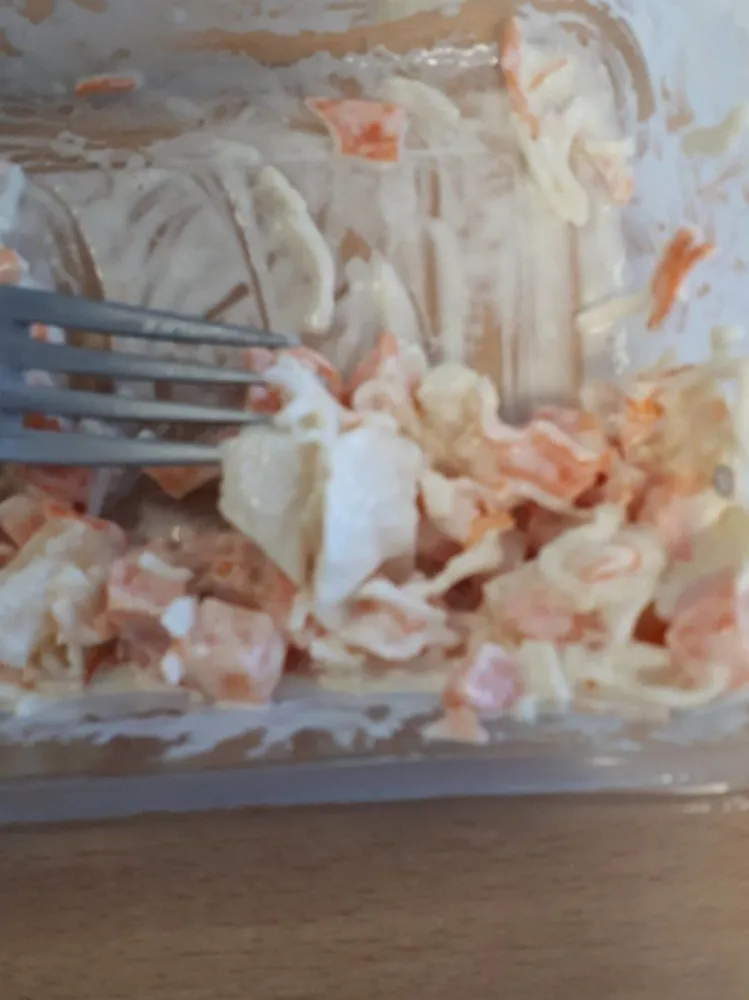 Salade ananas carottes surimi