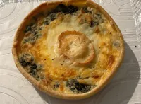 Quichhe epinards chevre