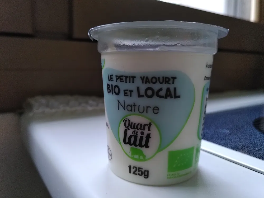 Le petit Yaourt bio et local - Nature