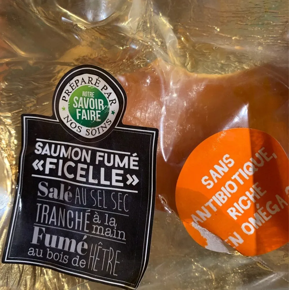 Saumon fumé "ficelle"