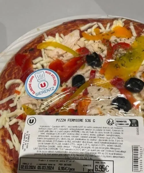 Pizza fermière