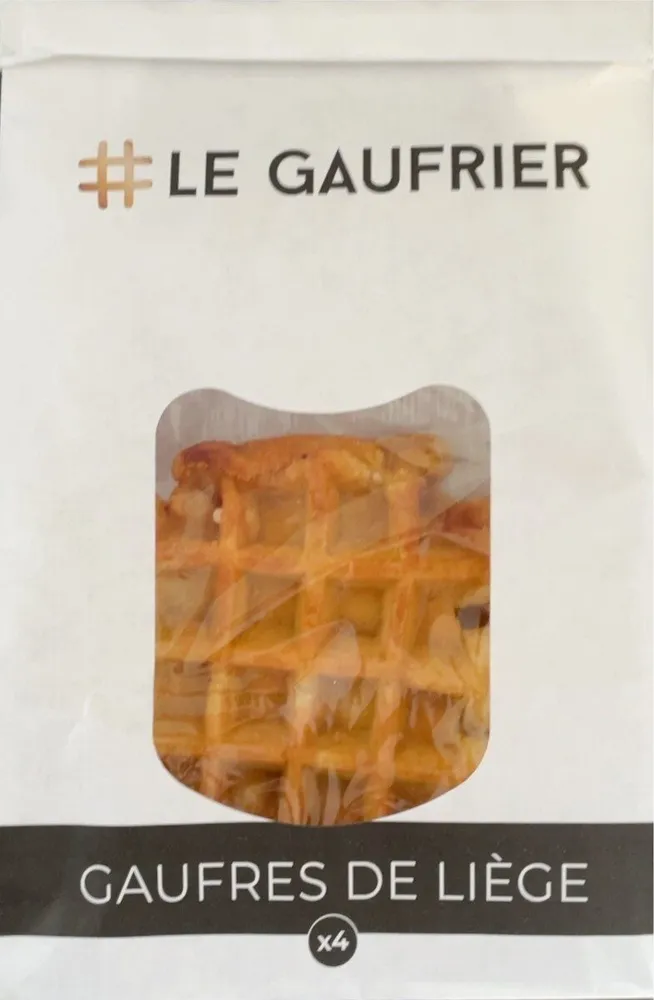 Gaufre de Liège au sucre